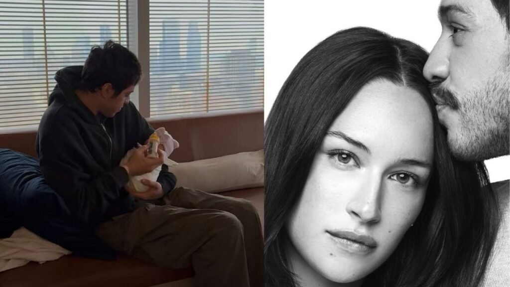 Pete Davidson and Elsie Hewitt and Their Daughter Scottie Rose