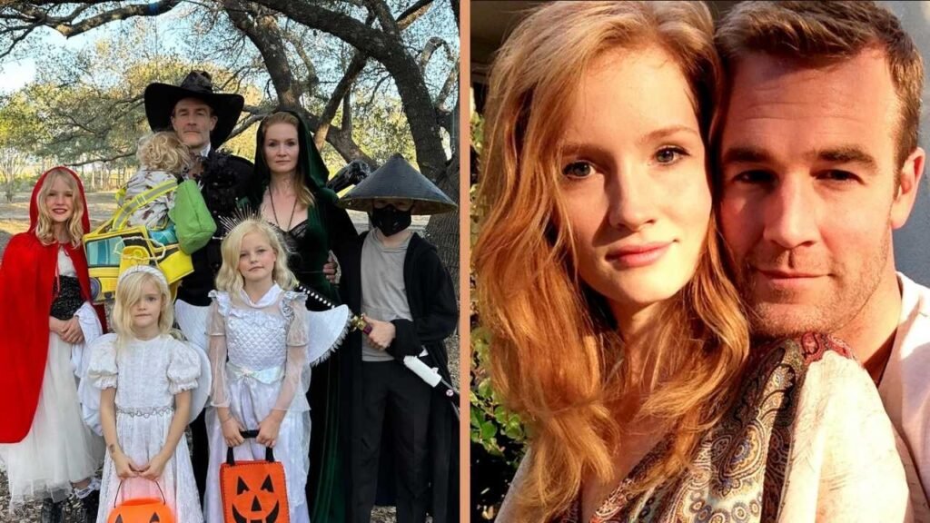 Kimberly Brook Van Der Beek and Children