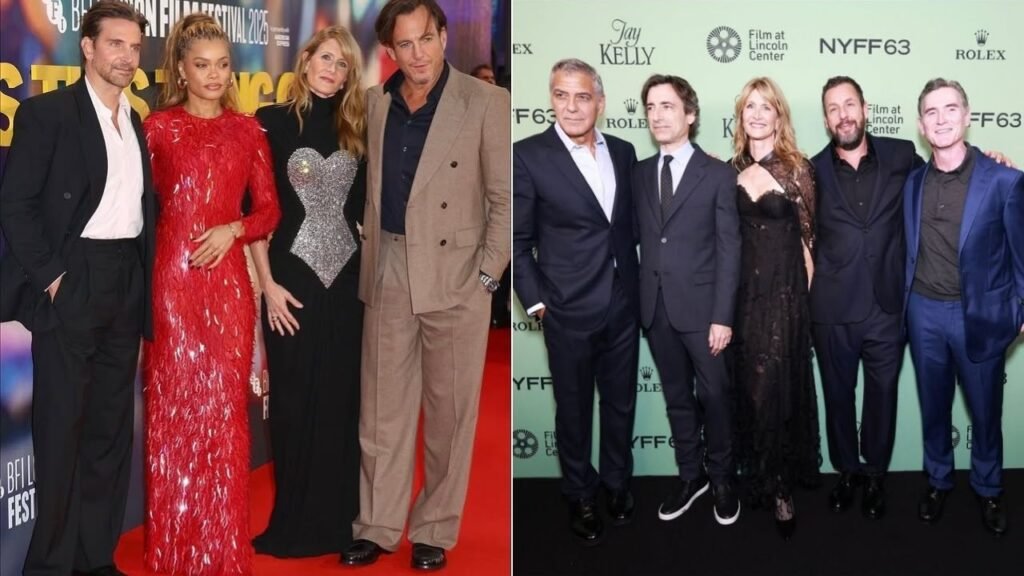 Laura Dern With Cast of Is This Thing On