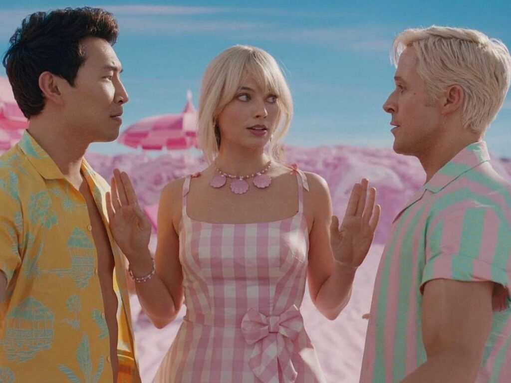 Margot Robbie Ryan Gosling in Barbie